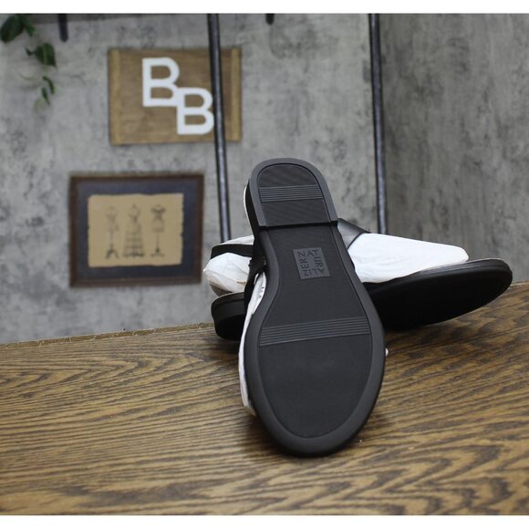 NWT Naturalizer Womens Taylor Slingbacks Heeled Sandals I9030L3 Black Leather 7M - Picture 9 of 11